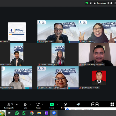 Asah Literasi di Era AI: UMBY Gelar Lomba Public Speaking Tingkat Nasional